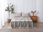 Linen Flat Sheet - Sand
