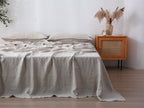 Linen Flat Sheet - Sand