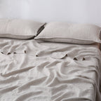 Linen Flat Sheet - Sand
