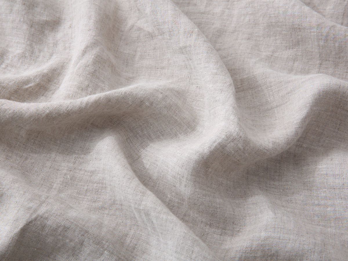 Linen Flat Sheet - Sand