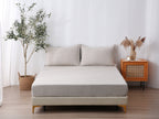 Linen Fitted Sheet - Sand