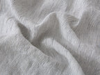 Linen Flat Sheet - Pinstripe