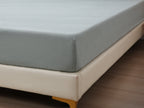 Linen Fitted Sheet - Sage
