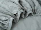 Linen Fitted Sheet - Sage