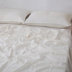 Linen Flat Sheet - Cloud