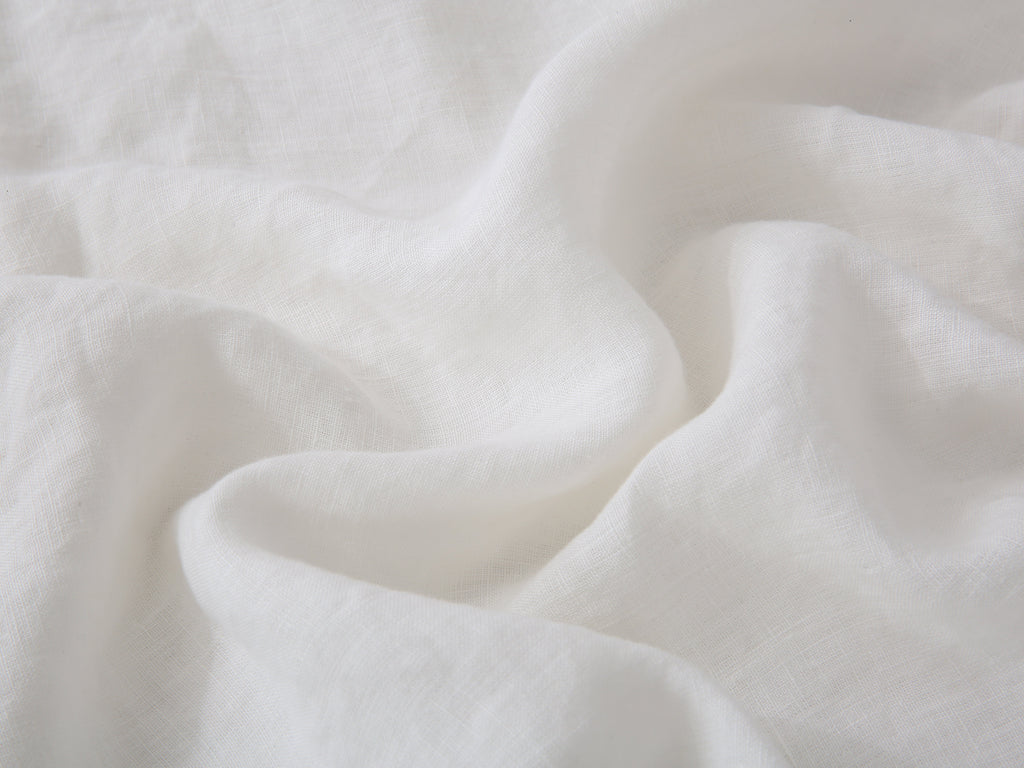 Linen Flat Sheet - Cloud