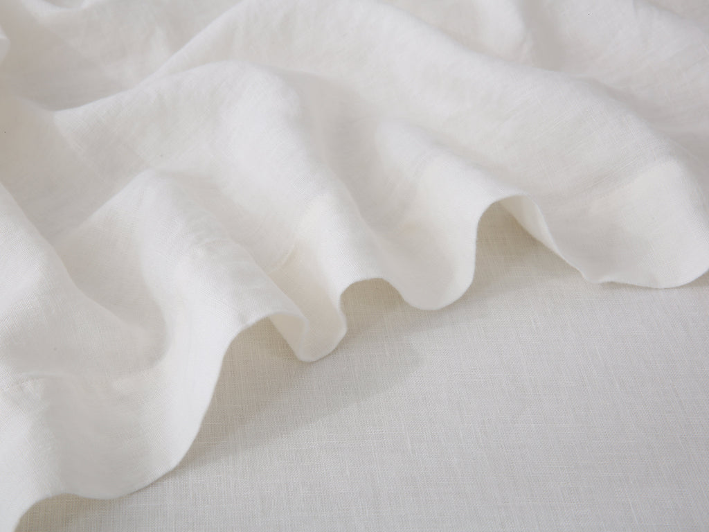 Linen Flat Sheet - Cloud