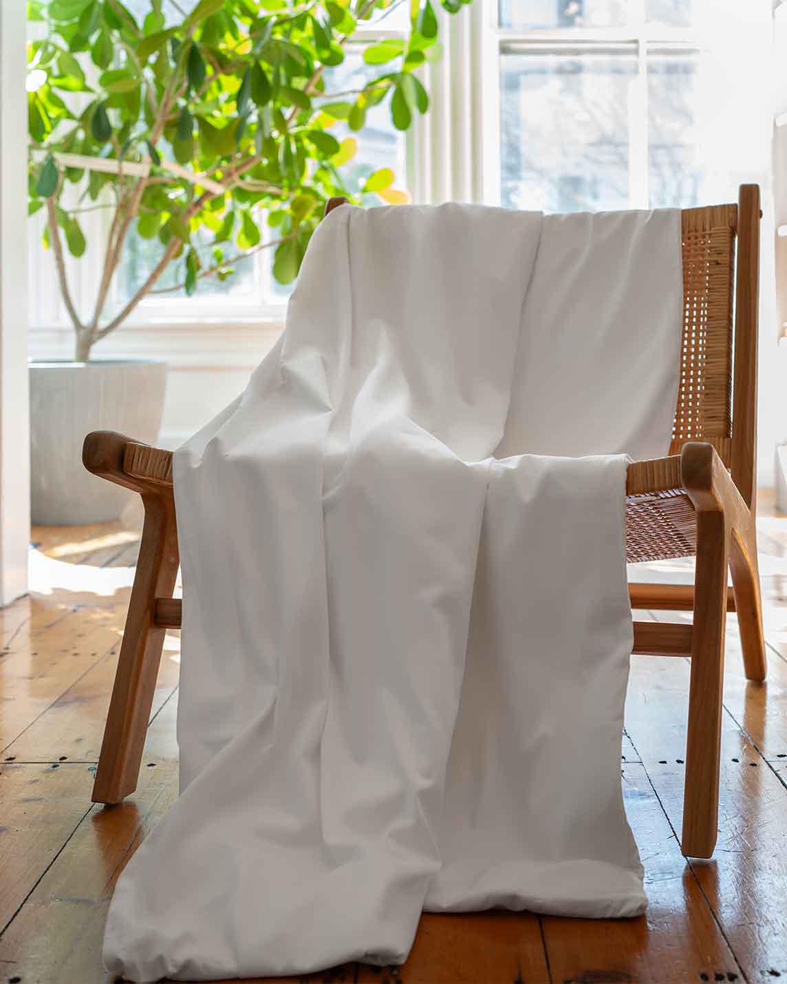12lb Weighted Throw Blanket + Cotton Duvet Cover