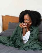 12lb Weighted Throw Blanket + Cotton Duvet Cover