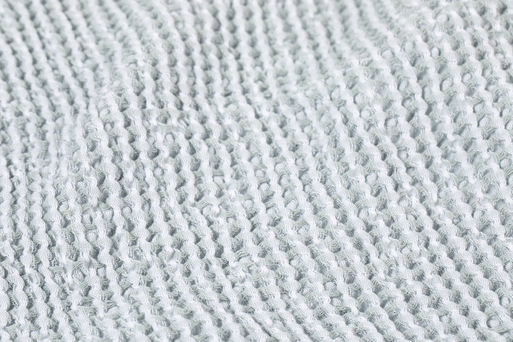 The Organic Cotton Waffle Throw