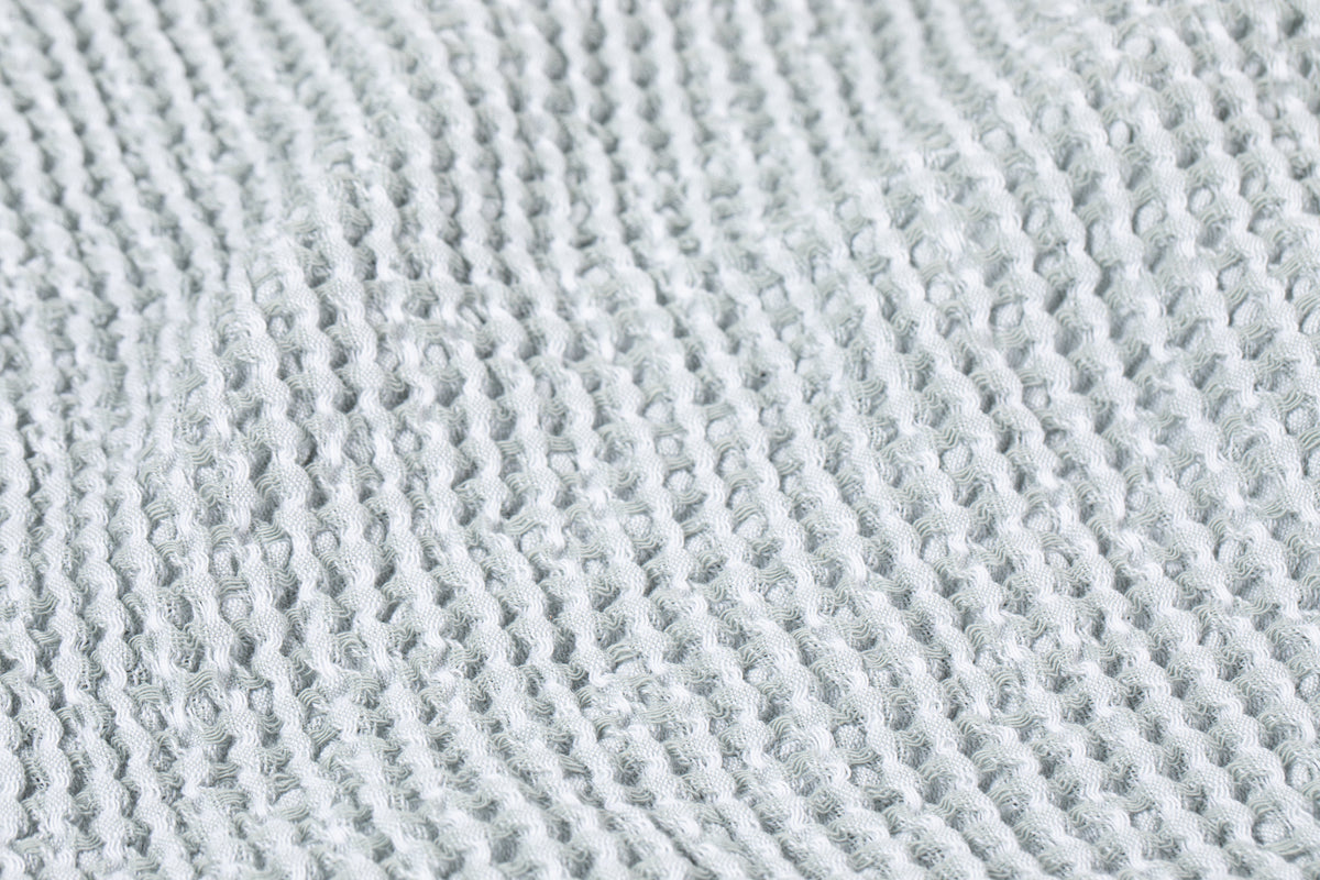 The Organic Cotton Waffle Throw