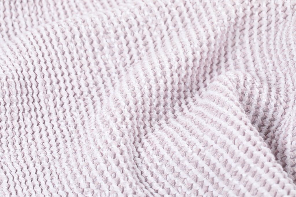 The Organic Cotton Waffle Throw