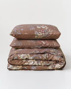 Heritage garden print linen duvet cover set (3 pcs)