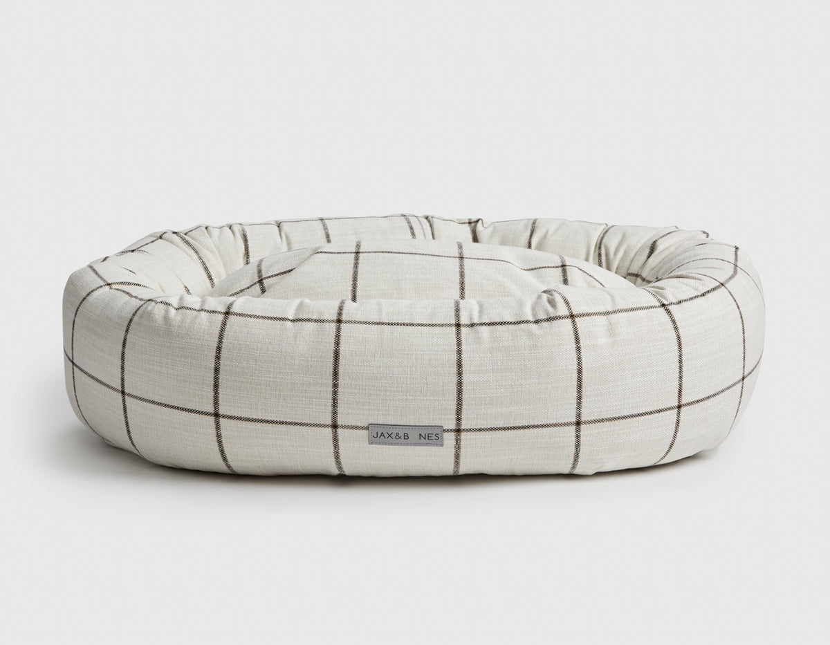 Social Club Pearl Donut Dog Bed