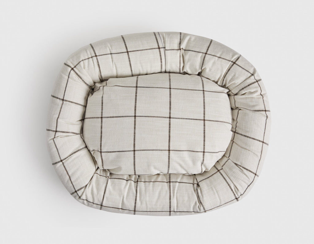 Social Club Pearl Donut Dog Bed