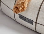 Social Club Pearl Donut Dog Bed