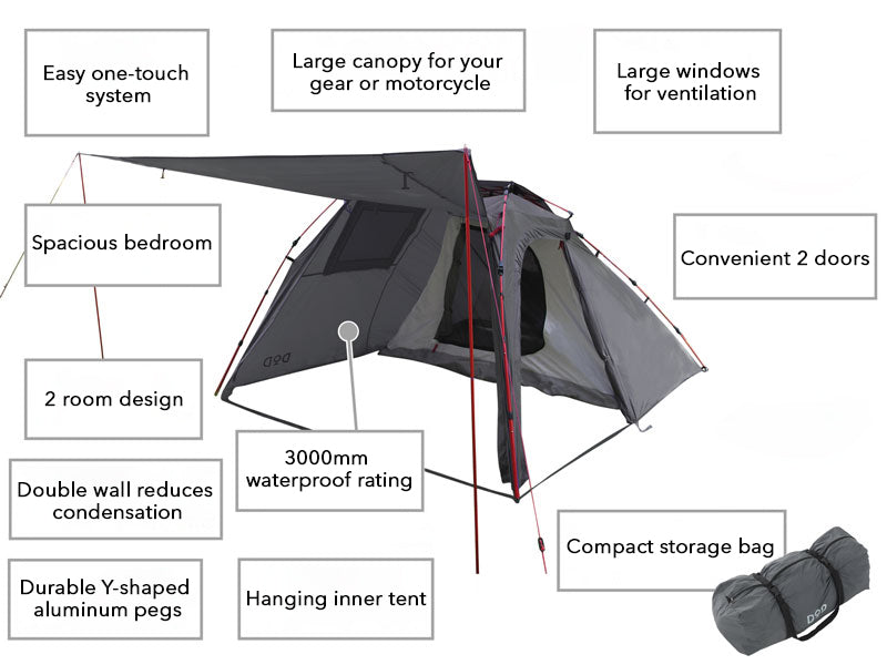 Moto 1Pull Tent