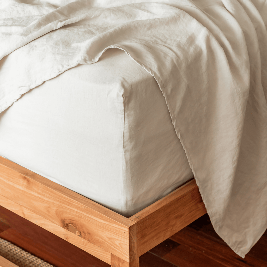 Stonewashed Linen Sheets - Individual Flat & Fitted Sheets