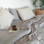 Stonewashed Linen Sheets - Individual Flat & Fitted Sheets