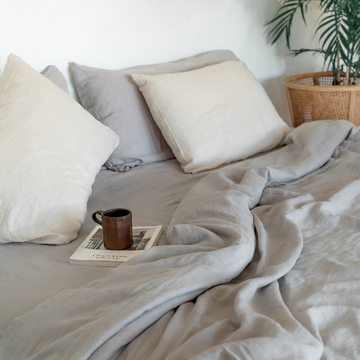 Stonewashed Linen Sheets - Individual Flat & Fitted Sheets