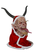Christmas Krampus Wrath Head Halloween decoration