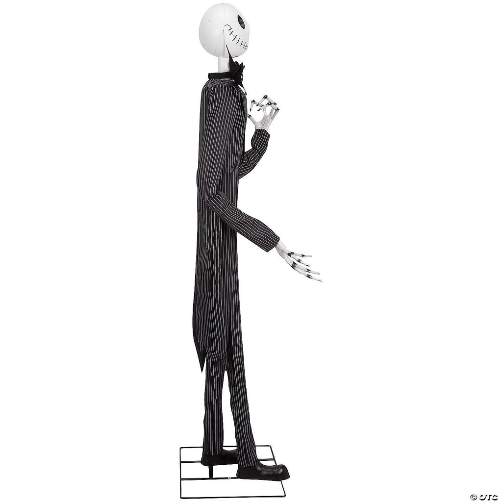 6.5 Ft Nightmare Before Christmas Animated Jack Skellington view 2