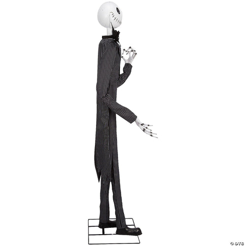 6.5 Ft Nightmare Before Christmas Animated Jack Skellington view 2