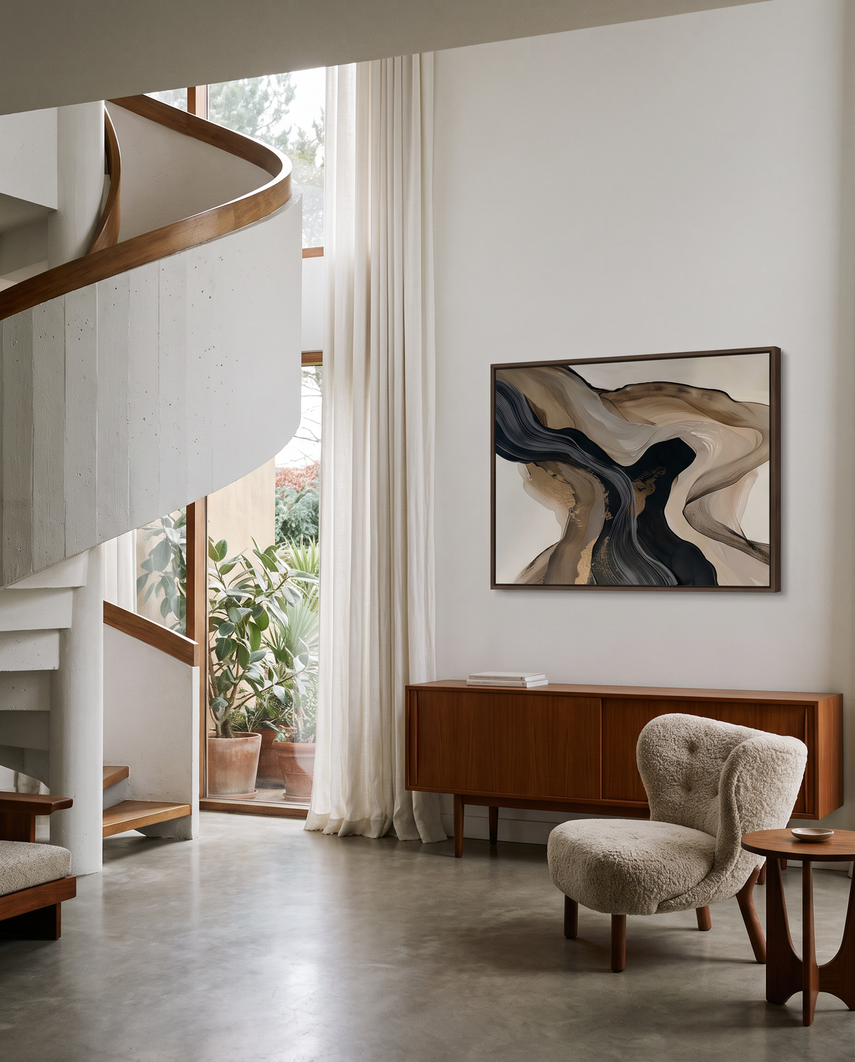 Abstract Dream Framed Canvas