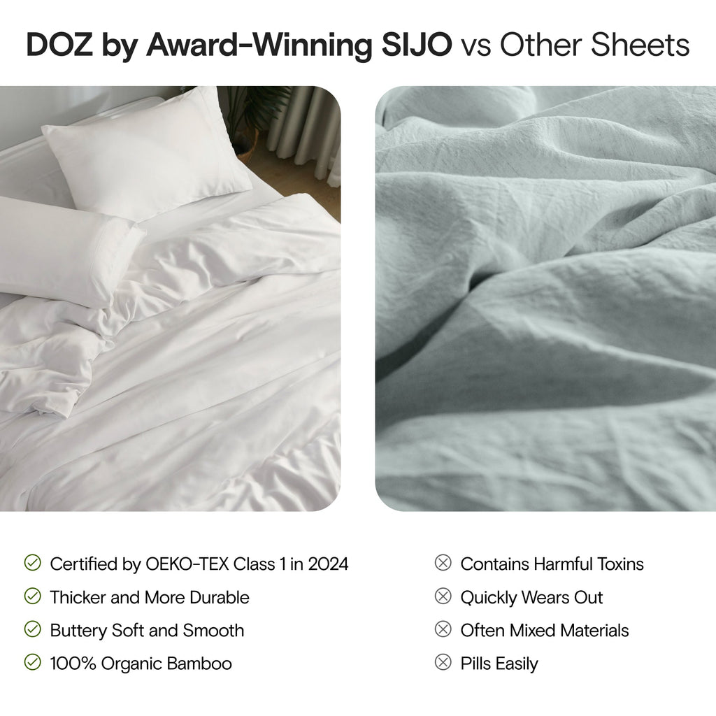 Bamboo Viscose Duvet Cover Set - Refresh