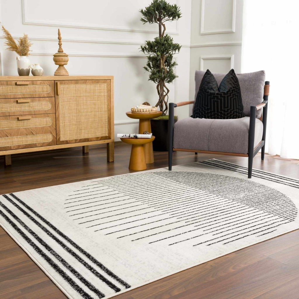 Axis Line Area Rug