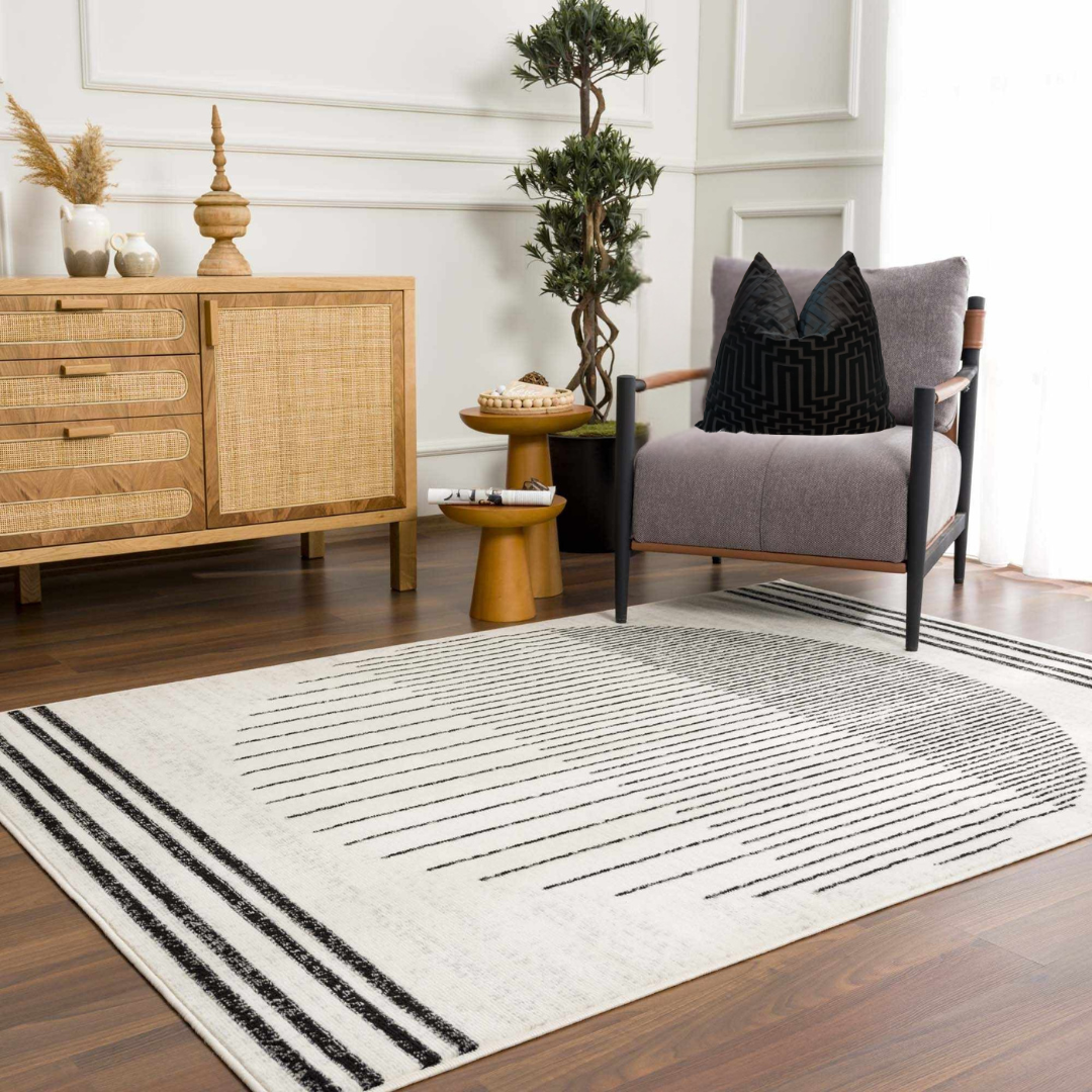 Axis Line Area Rug