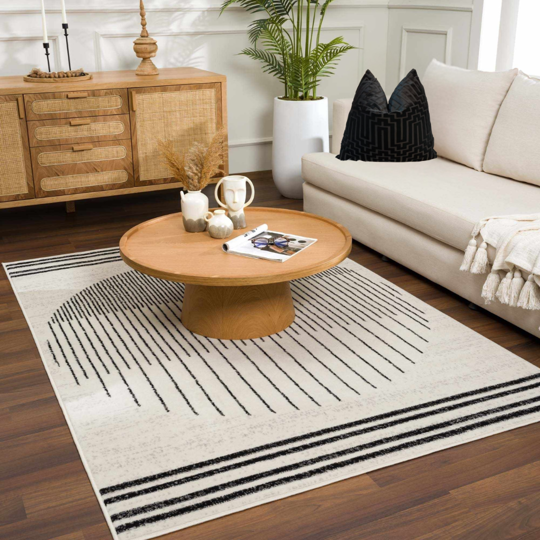 Axis Line Area Rug