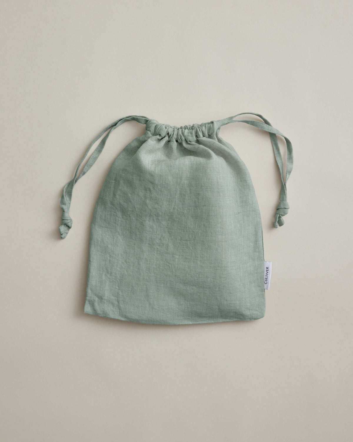 Set of 2 Linen Euro Pillowcases - Sage