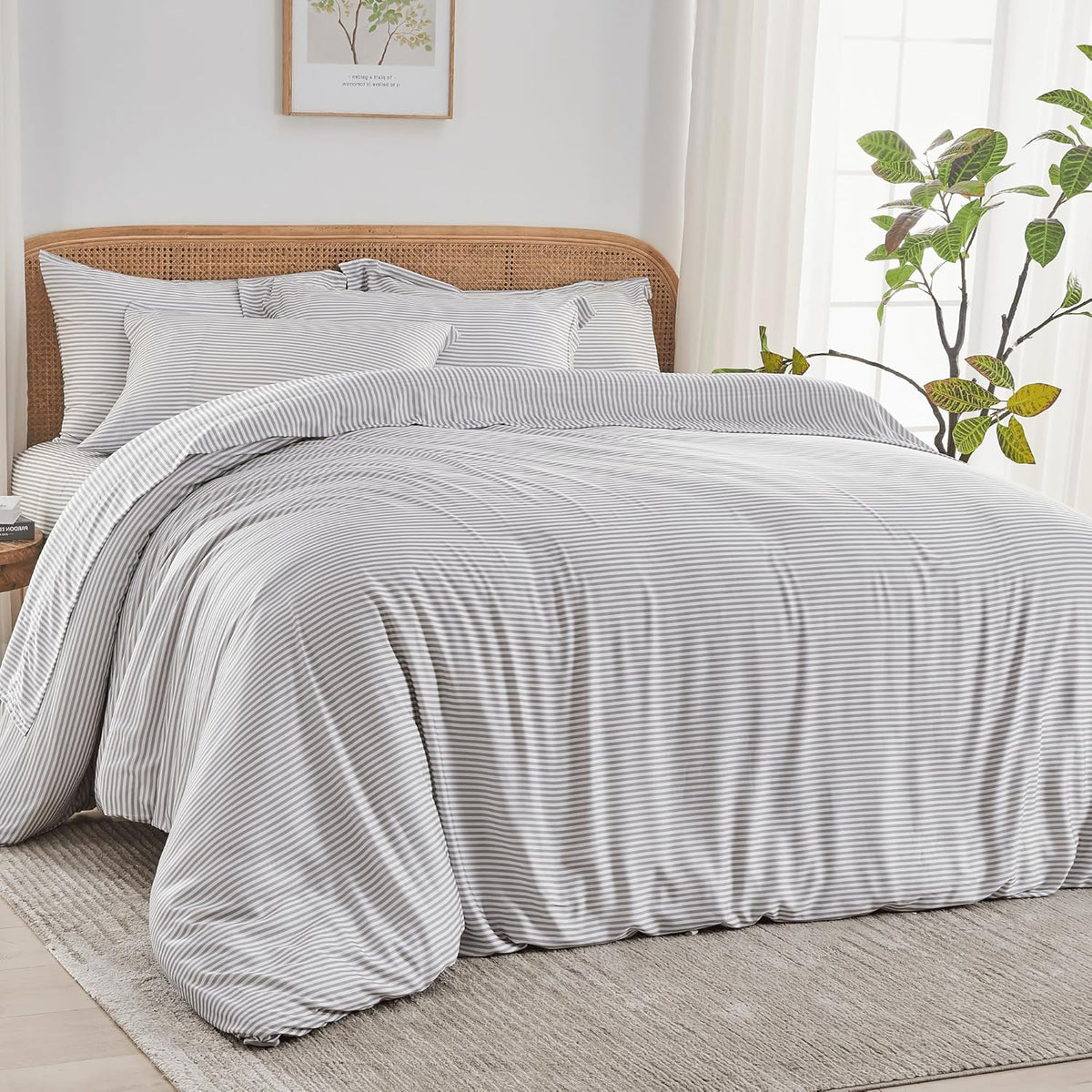 Bamboo Viscose Duvet Cover Set - Refresh