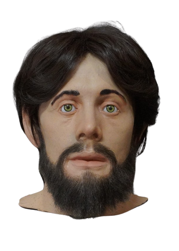 Bearded Joe Head Halloween decoration