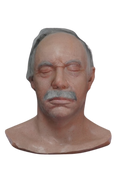 Ben Head with Mustache Halloween decoration