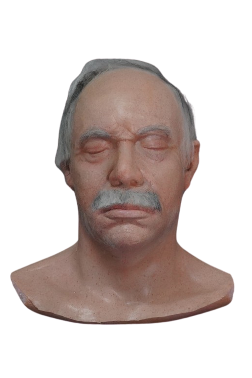 Ben Head with Mustache Halloween decoration