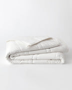 12lb Weighted Throw Blanket + Cotton Duvet Cover
