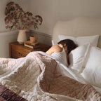 Lianna Block Print Quilt