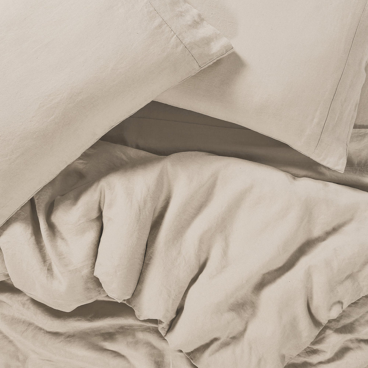 LuxeWeave Linen Duvet Cover