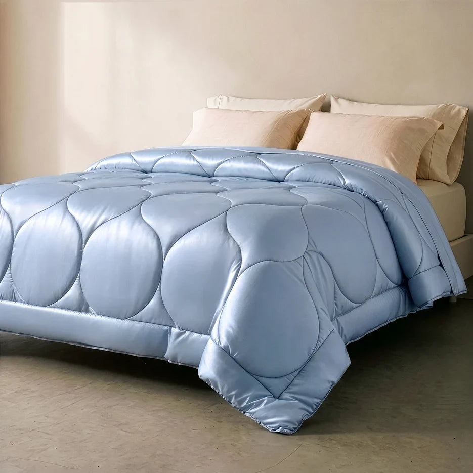 Fluffy comfort without the heat.
