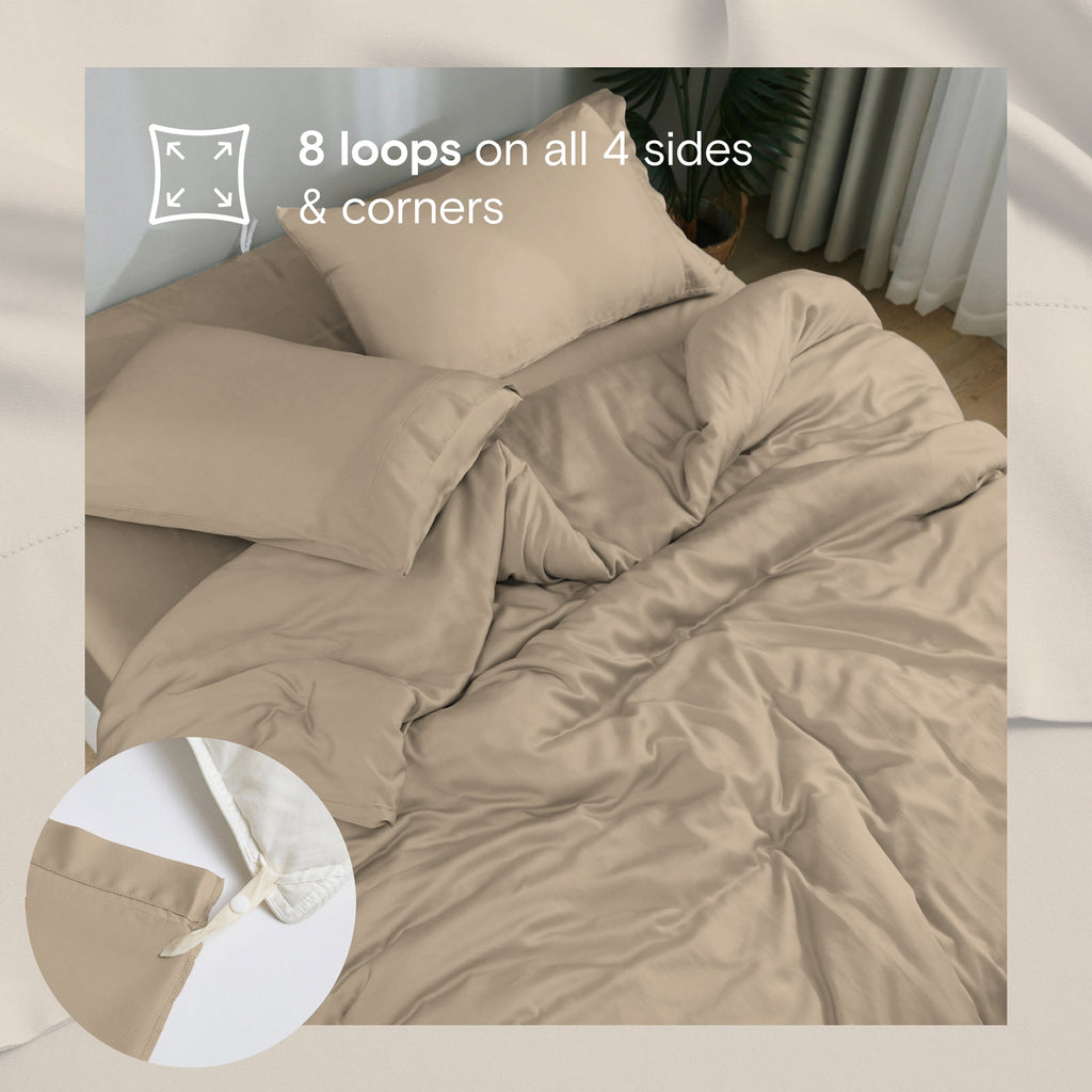 Bamboo Viscose Duvet Cover Set - Refresh