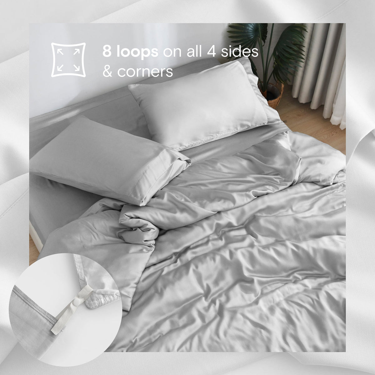 Bamboo Viscose Duvet Cover Set - Refresh