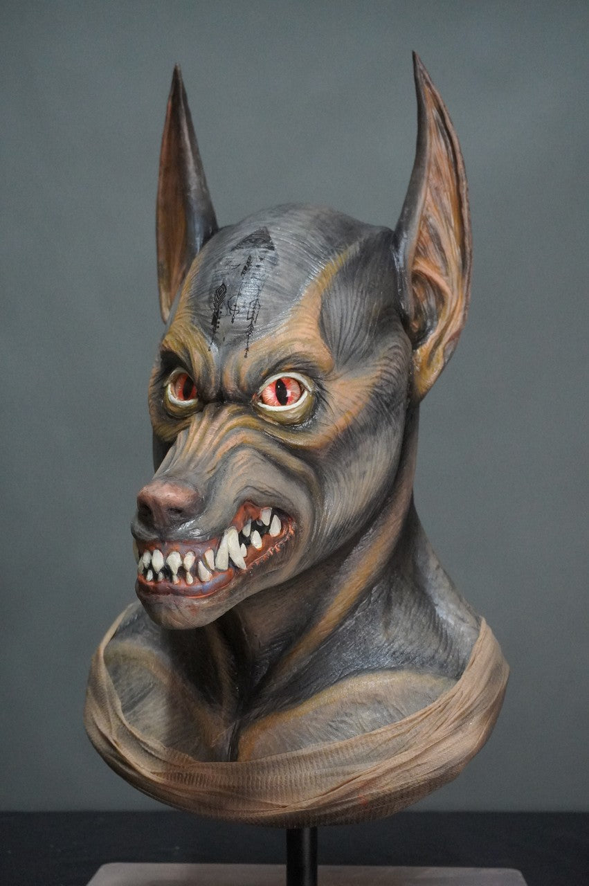 Anubis Wolf Head view 4