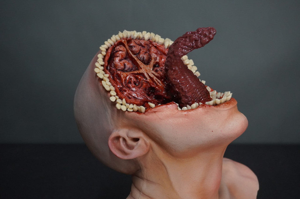 Chomping Clark Mouth Monster Head view 4