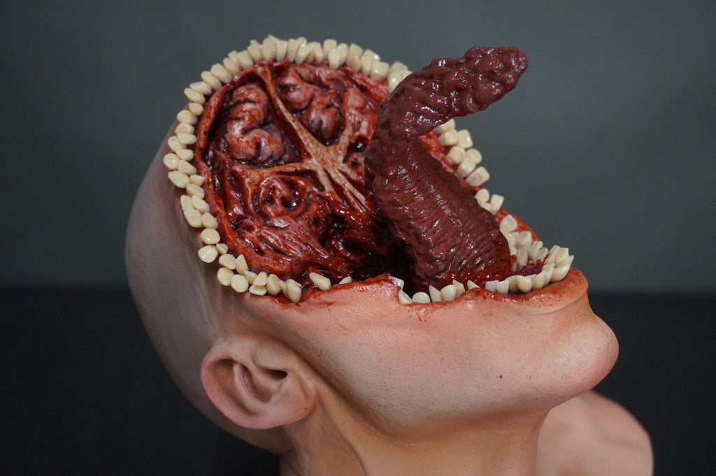Chomping Clark Mouth Monster Head view 7