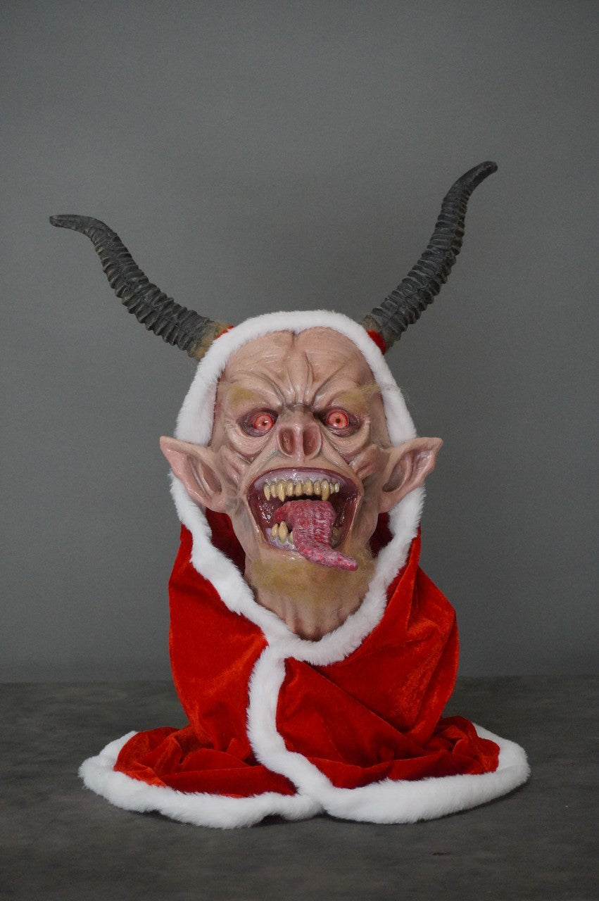 Christmas Krampus Wrath Head view 3