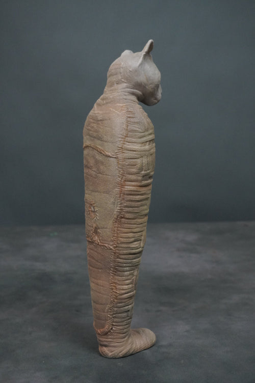 Ancient Egyptian Bastet Cat Mummy Replica 15" view 2