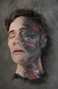 Burnt Turner Head Halloween decoration
