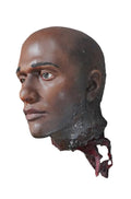 Burnt David Head Halloween decoration
